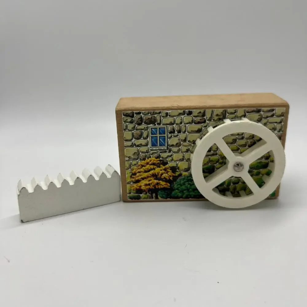 Thomas Wooden Railway Gristmill Waterwheel Replacement Building Gate VTG NO ROOF